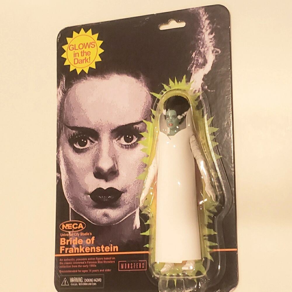 SDCC 2025 NECA Exclusive BRIDE OF FRANKENSTEIN Glow in the Dark